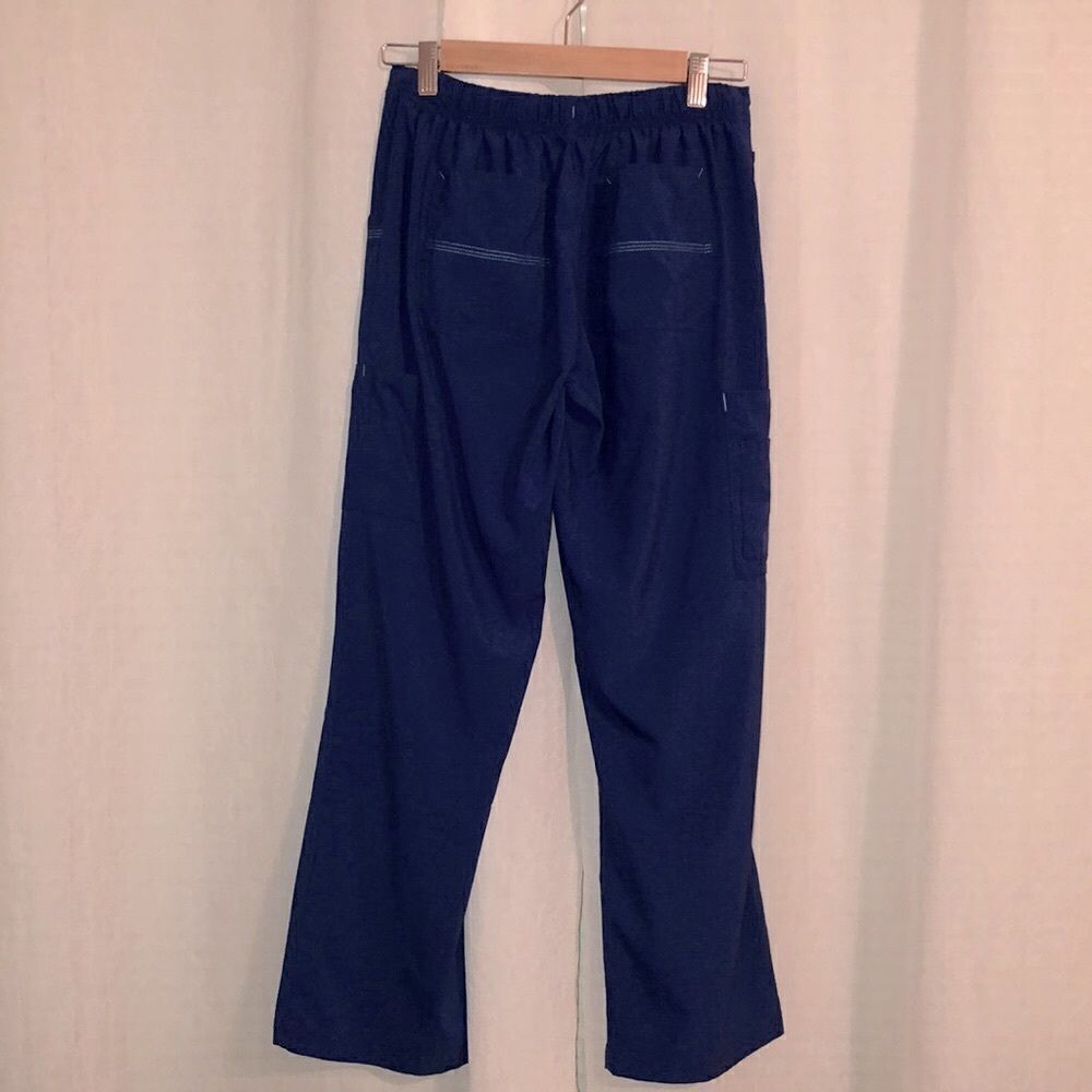 carhartt SP Indigo Teal Details Drawstring Scrub Pants - Picture 2 of 14